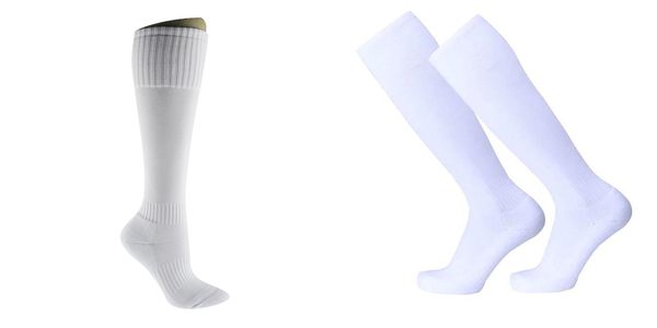 long white sports socks